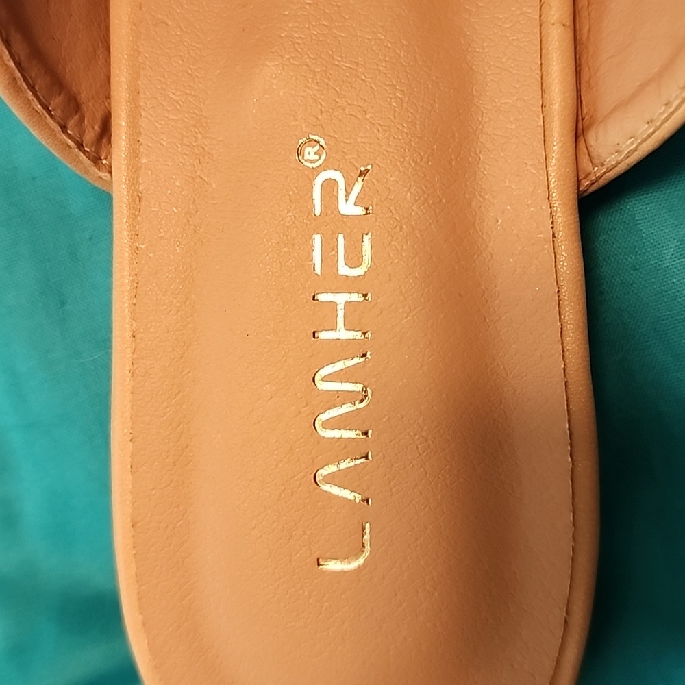 LAMHER Cute Mules with brass colored detailing - Picture 5 of 5
